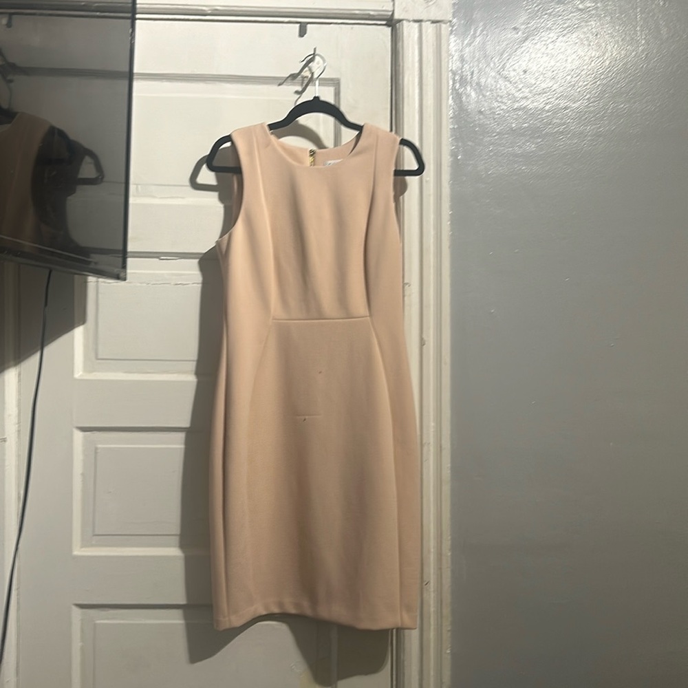 Blush Calvin Klein dress